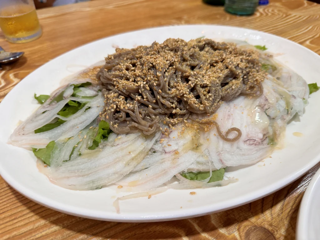 준이네한치모밀 한치모밀